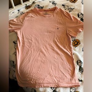 Pink Tommy Hilfiger Men’s T-Shirt (MED)